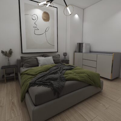 chambre avec patio